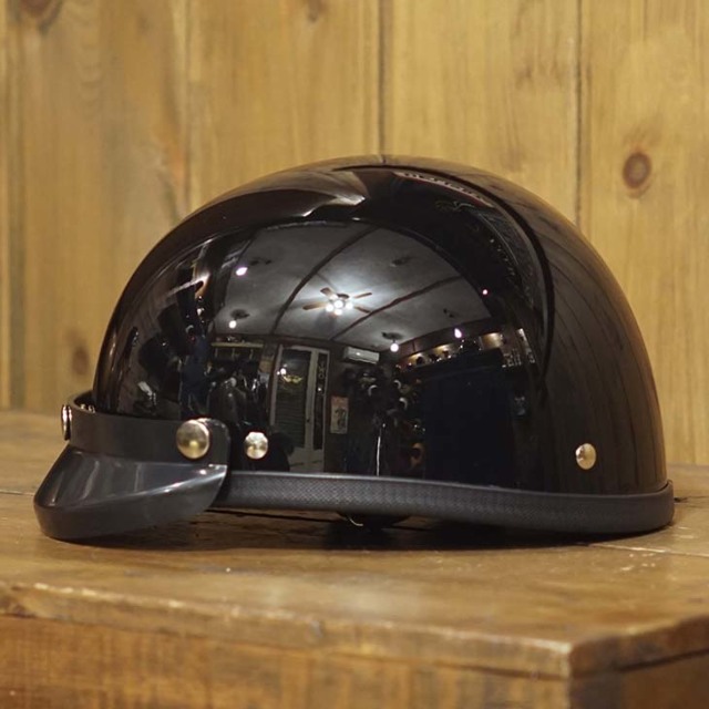 EAGLE ROAD HALF HELMET BLACK WITH MINI VISOR BLACK発売開始 - TT&CO