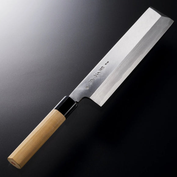本焼鎌形薄刃庖刀 – 包丁の築地正本