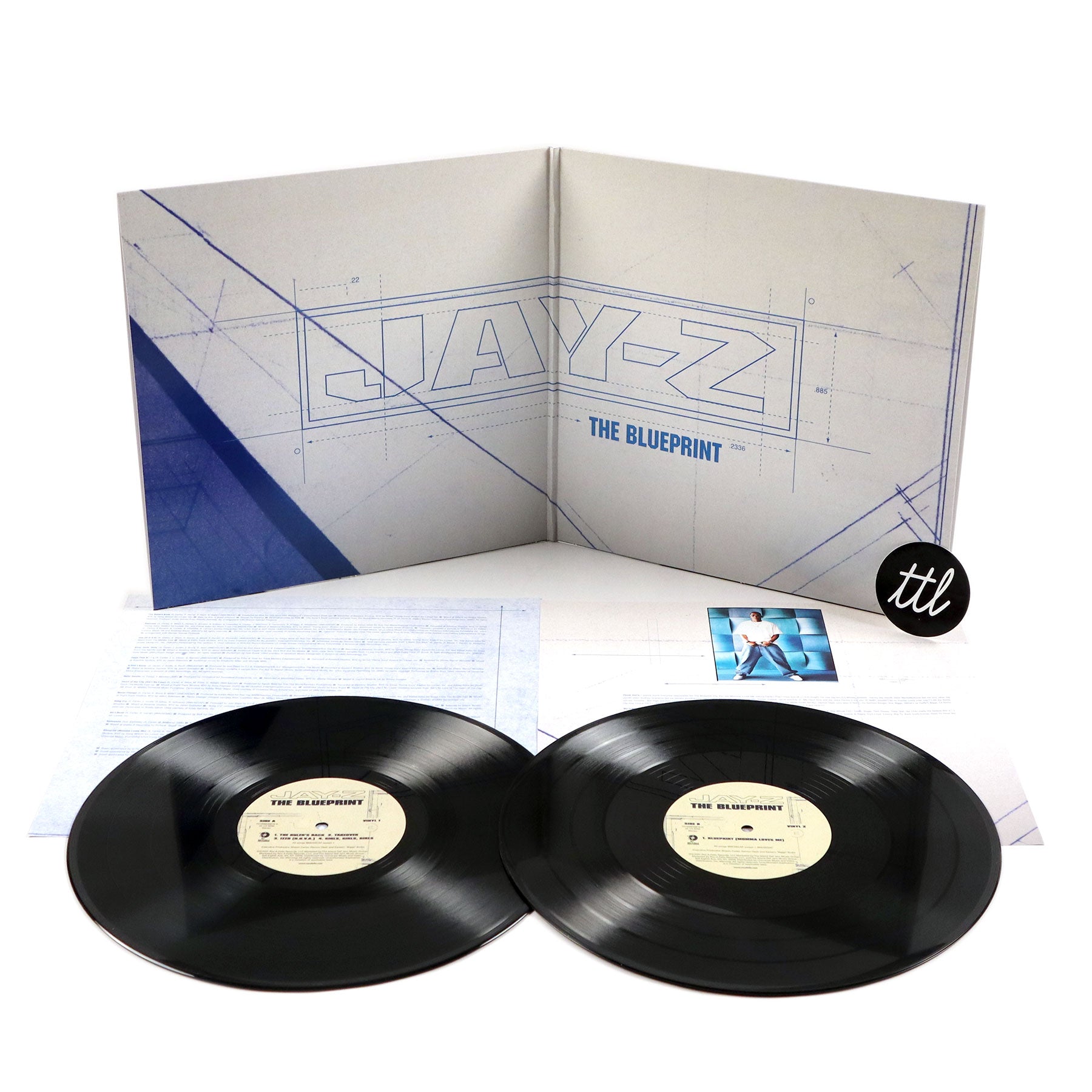 Jay-Z: The Blueprint Vinyl 2LP – TurntableLab.com