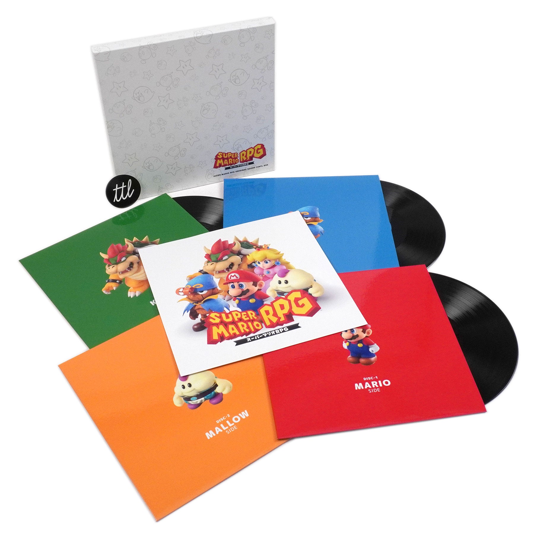 Super Mario RPG: Original Sound (Japan Import) Vinyl 4LP Boxset