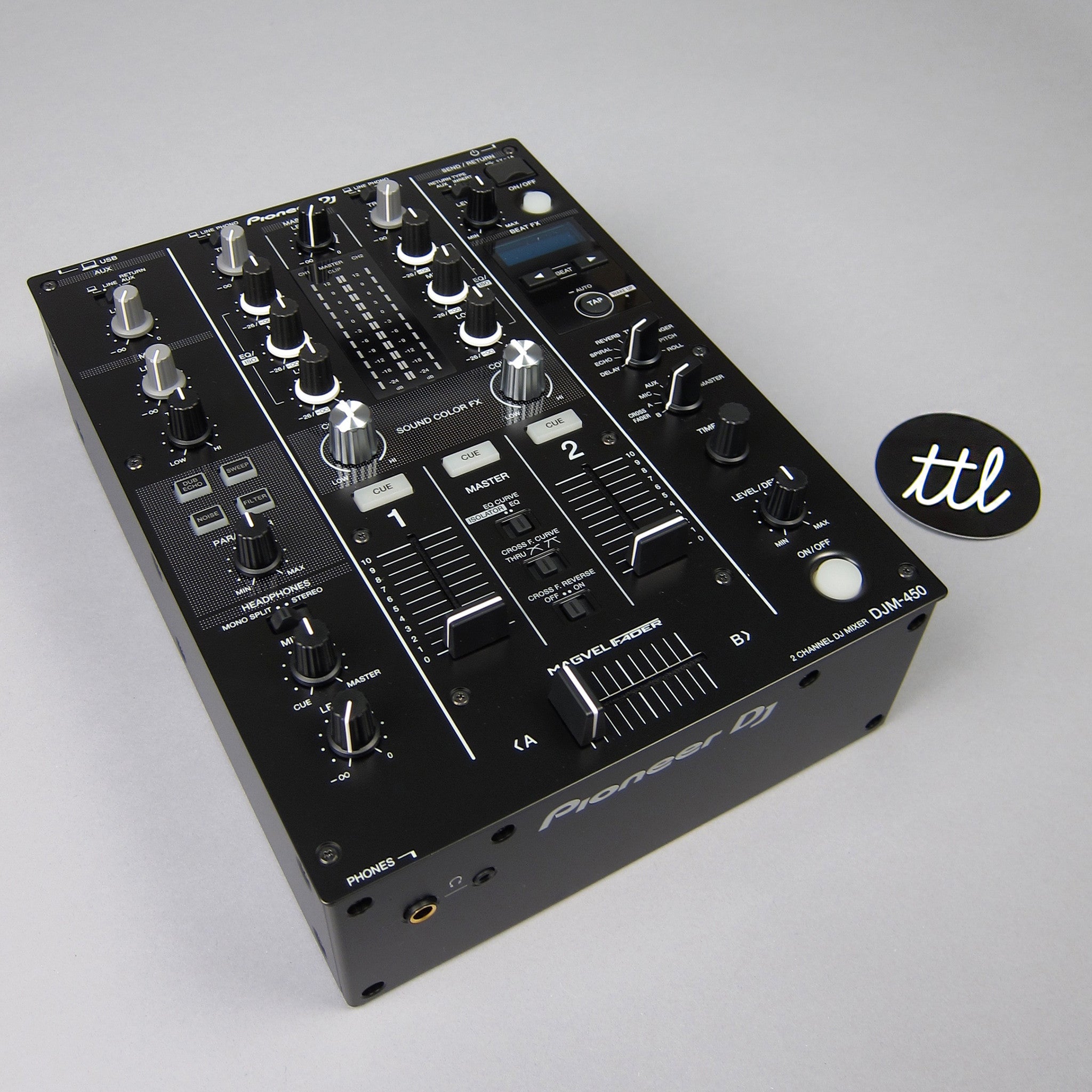 Pioneer DJ: DJM-450 2-Channel Mixer – TurntableLab.com