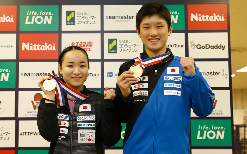 張本智和＆伊藤美誠が中国撃破でアベック優勝の快挙！＜卓球・ジャパン