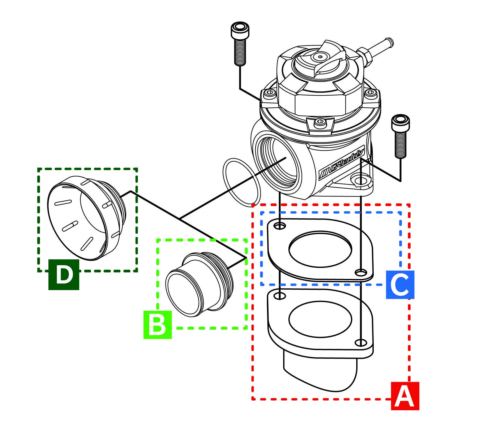 GReddy ブローオフバルブ FV2 単体 / 車種別キット | TRUST | GReddy
