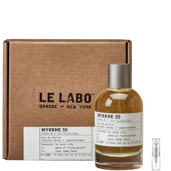 Le Labo Myrrhe 55 - Eau de Parfum - Perfume Sample - 2 ml