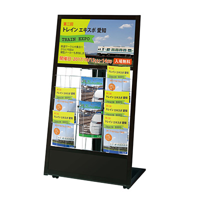 デジタルサイネージ】屋内用デジタルサイネージ 18.5インチ スタンド