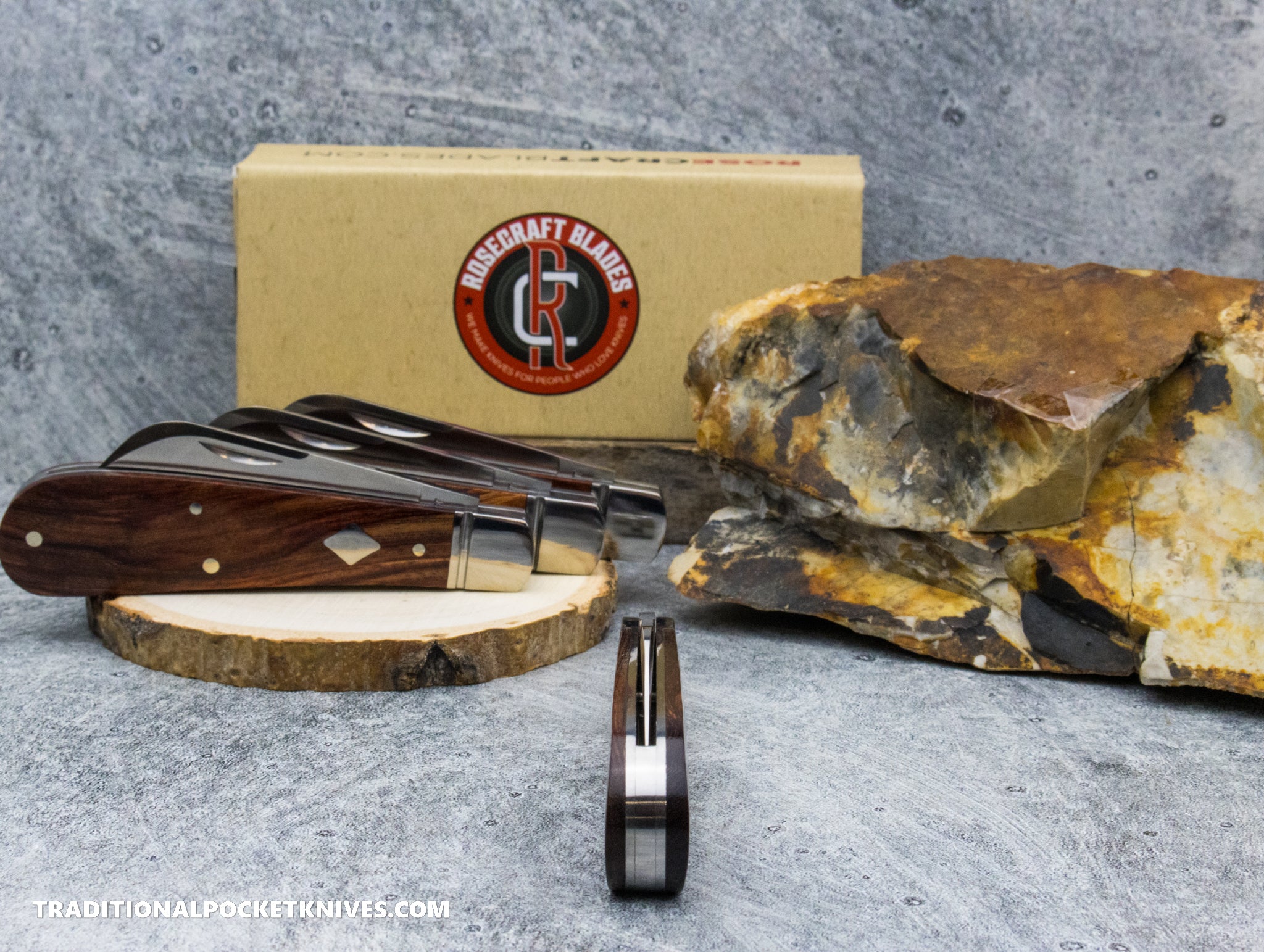 RoseCraft Blades Lick Creek Loom Fixer Genuine Rosewood (RCT025