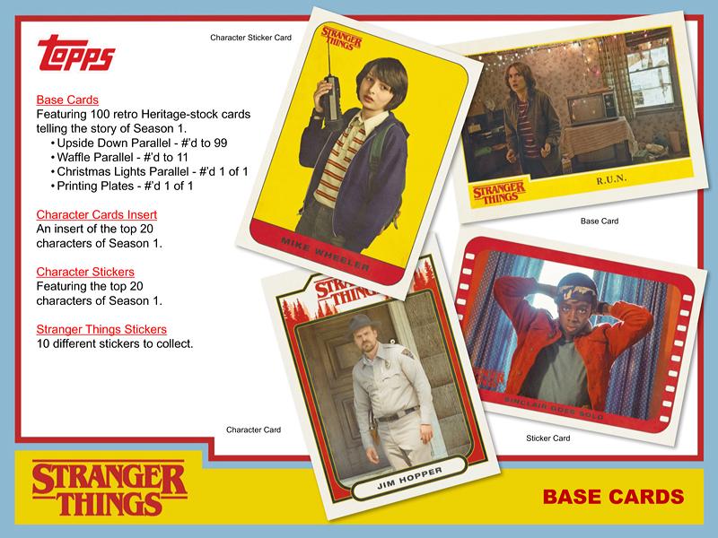 2018 TOPPS STRANGER THINGS | Trading Card Journal