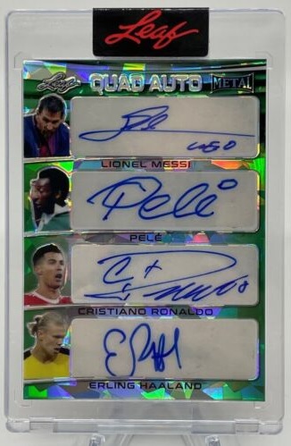 C・ロナウドが復帰ゴール！ 4大スーパースターのコラボサインは219万