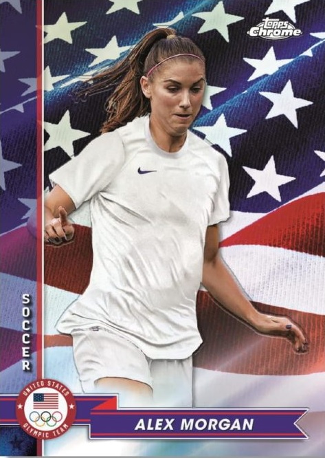 トレカ界にも衝撃！ アレックス・モーガンがパリ五輪のサッカー女子