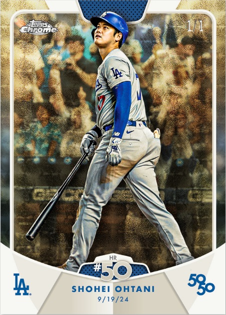 大谷「50-50」トレカは日米ともに完売！ ボックスは早くも3倍の