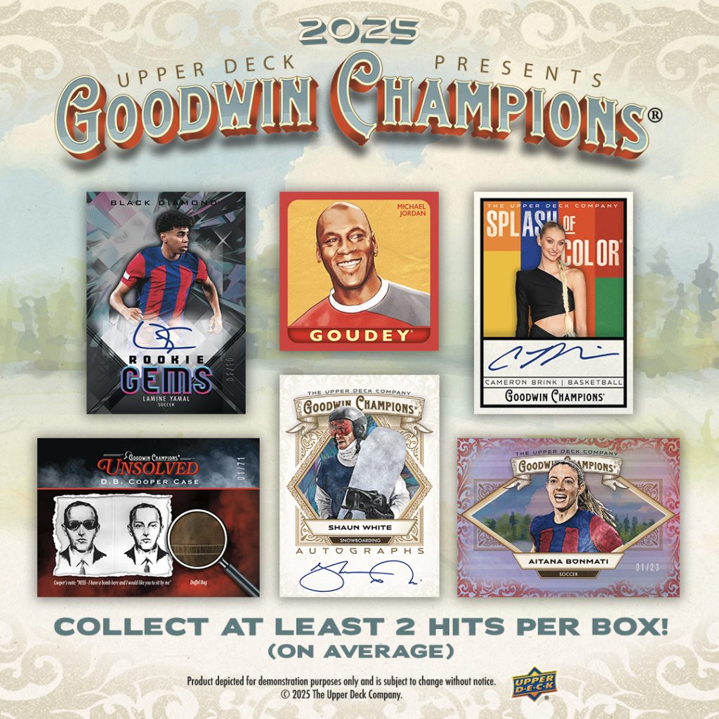 2025 UPPER DECK GOODWIN CHAMPIONS HOBBY ASIA【製品情報】 | Trading