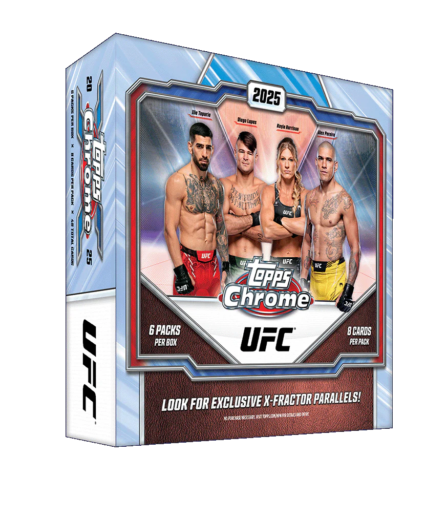 製品情報】2025 TOPPS CHROME UFC MEGA BOX
