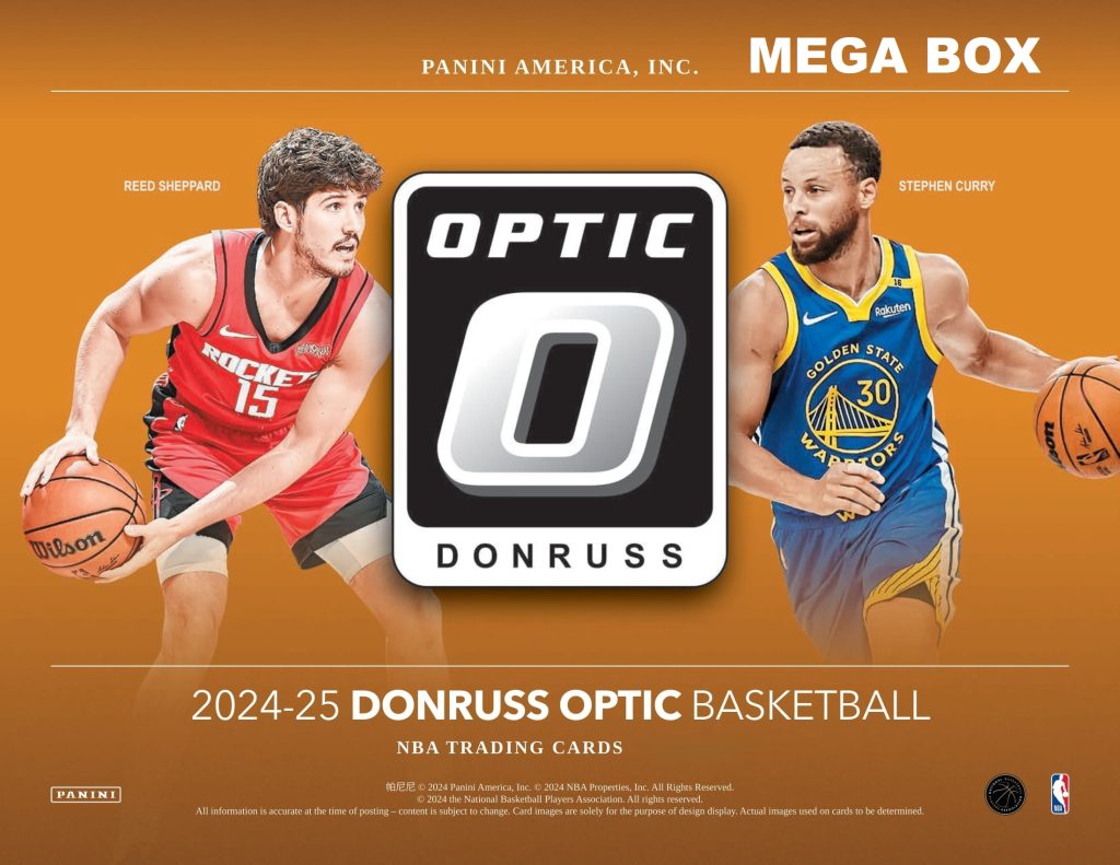 製品情報】NBA 2024-25 PANINI DONRUSS OPTIC BASKETBALL MEGA BOX