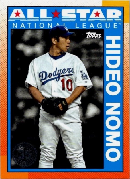 コラム】野茂英雄さんの始球式カードは？「TOPPS Series 2」で17年ぶり