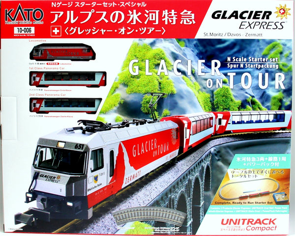 KATO GLACIER EXPRESS 3両基本セット KATO GLACIER EXPRESS 3両基本