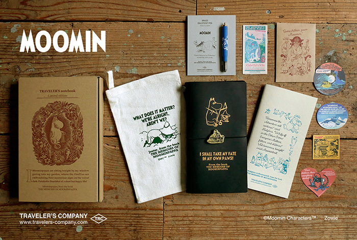 TRAVELER'S notebook Limited Set MOOMIN from the book “The Exploits