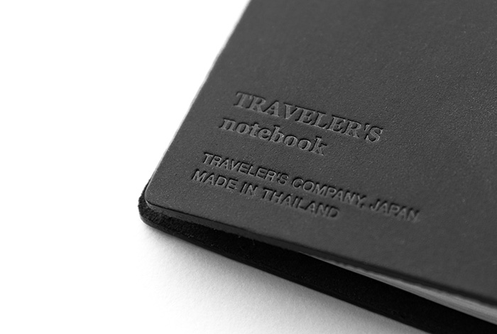TRAVELER'S notebook Regular Size Black / トラベラーズノート