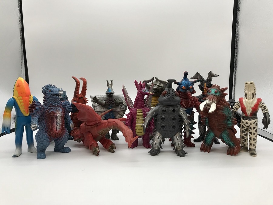 レトロ・当時モノ】ウルトラ怪獣 ゴジラ レア ソフビ多数買取入荷