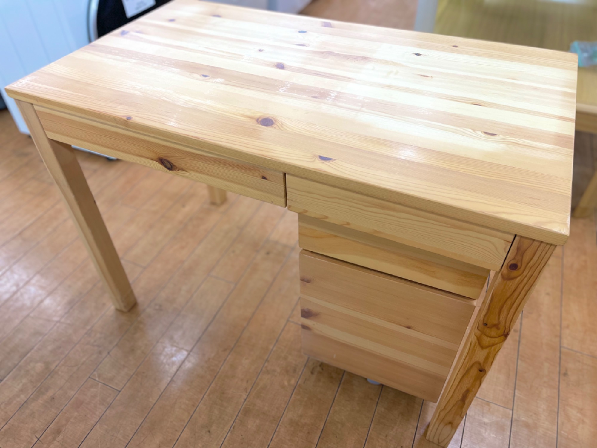 家具買取強化中】 無印良品 デスクセット ワゴン付き 買取入荷致しまし