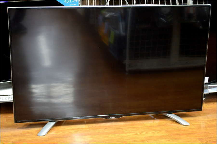 2016年製シャープの4K対応液晶テレビ（LC-55U30）が買取入荷しました