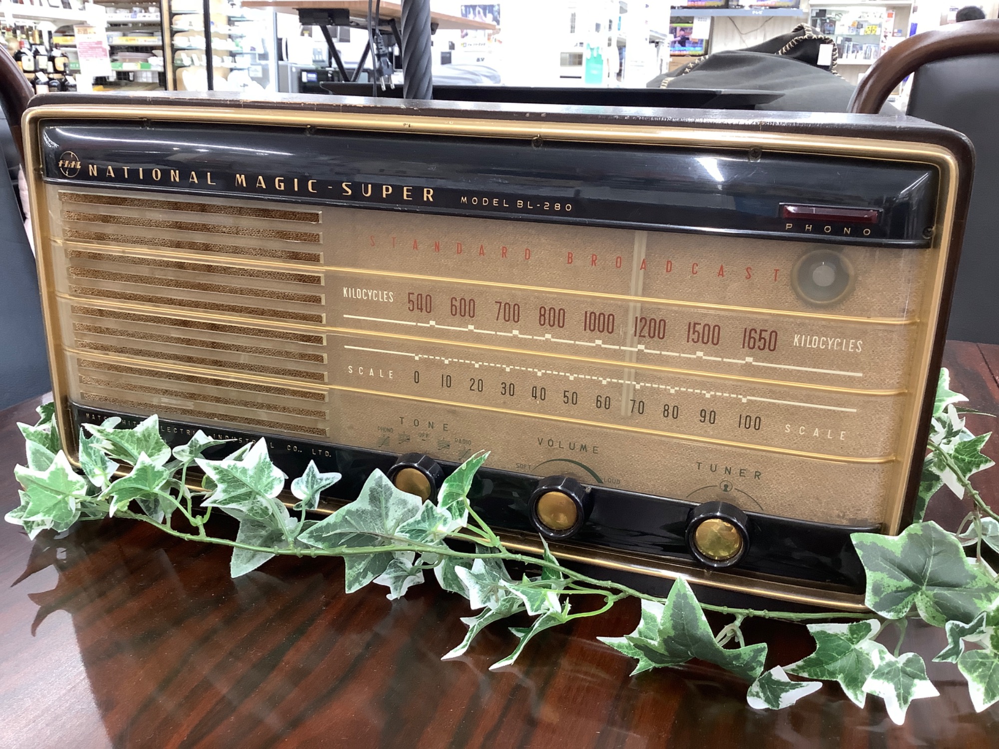 National（ナショナル）真空管ラジオのご紹介です！｜2024年08月17日