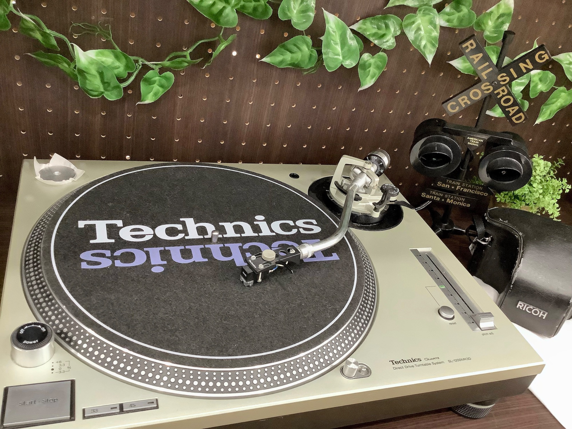 地球のリサイクル】Technics ターンテーブル 1台 地球のリサイクル