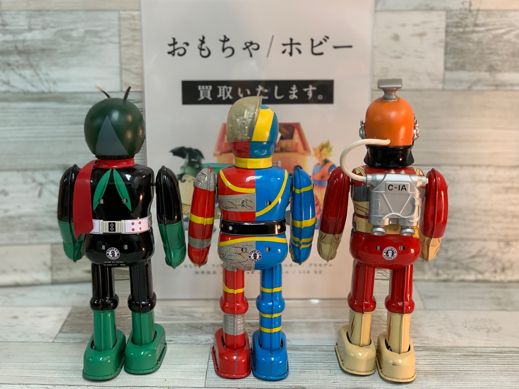 昭和レトロ】ビリケン商会のゼンマイ式ブリキ人形が多数入荷致しました