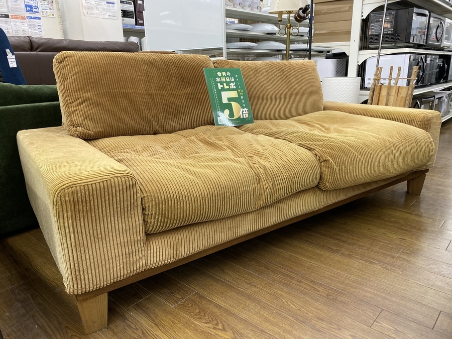 Re:CENO（リセノ）からFolkシリーズ2人掛けコーデュロイソファが入荷