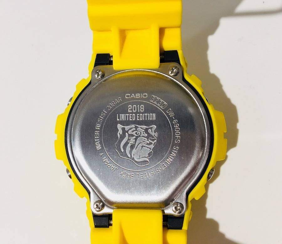 バルクアップ 阪神タイガース 90周年限定Gショック サトテル TIGERS G