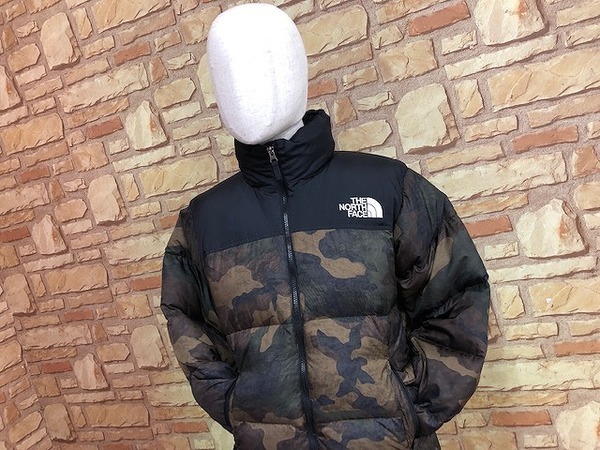 カモフラが映える！ダウンで暖か！冬の定番アウター、ノベルティヌプシ