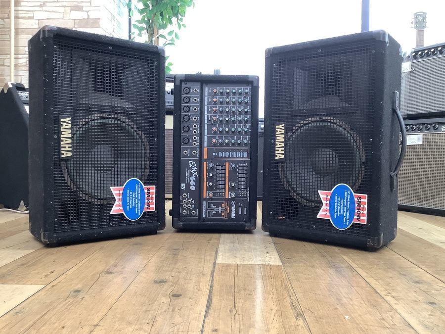YAMAHAのパワードミキサー&PAスピーカーが入荷しました！｜2021年12月