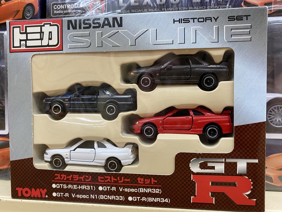 TOMY トミカ スカイラインヒストリーセット NISSAN SKYLINE HISTORY