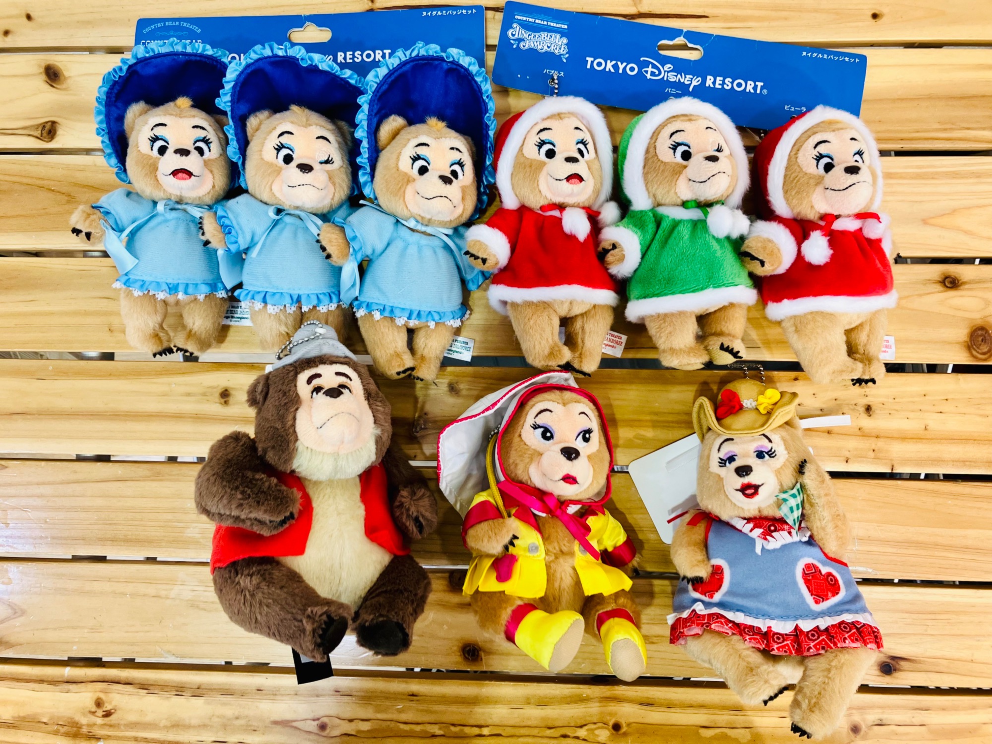 Disney(ディズニー) カントリーベアシアター ぬいぐるみバッジが多数