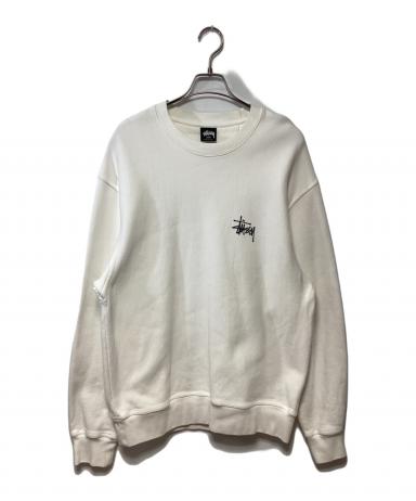 中古・古着通販】stussy (ステューシー) スウェット ホワイト サイズ