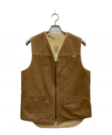 中古・古着通販】CarHartt (カーハート) ダックベスト ベージュ サイズ