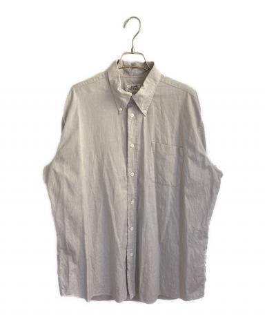 中古・古着通販】HERMES (エルメス) セリエボタン長袖シャツ グレー