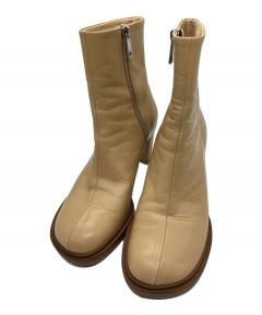 中古・古着通販】YELLO (イエロ) MERCURIO SHORT BOOTS ブラック