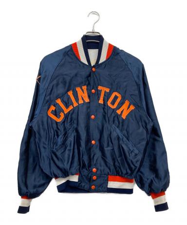 中古・古着通販】DeLong (デロング) ナイロンスタジャン ネイビー