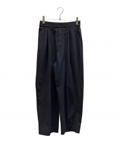 中古・古着通販】nala (ナラ) pin tuck swim pants ブラック サイズ:M