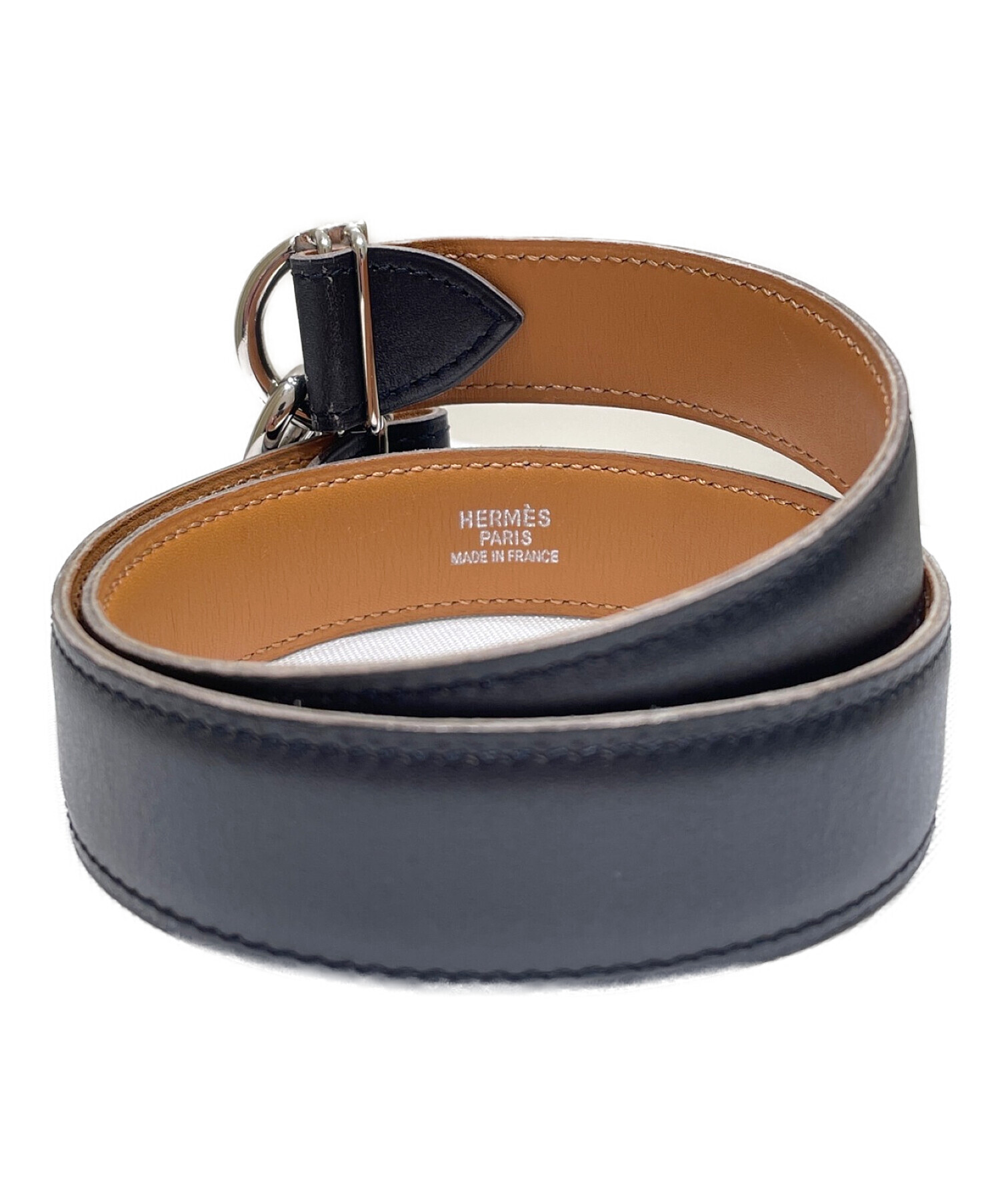 中古・古着通販】HERMES (エルメス) シェーヌダンクルベルト ブラック