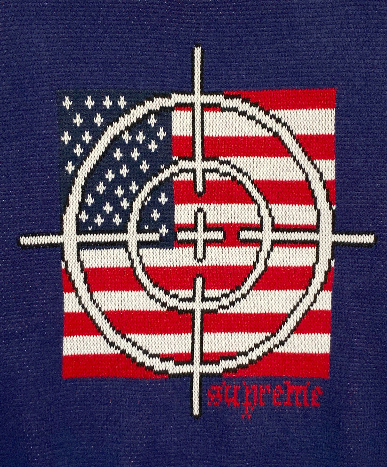 中古・古着通販】SUPREME (シュプリーム) Target Sweater ネイビー