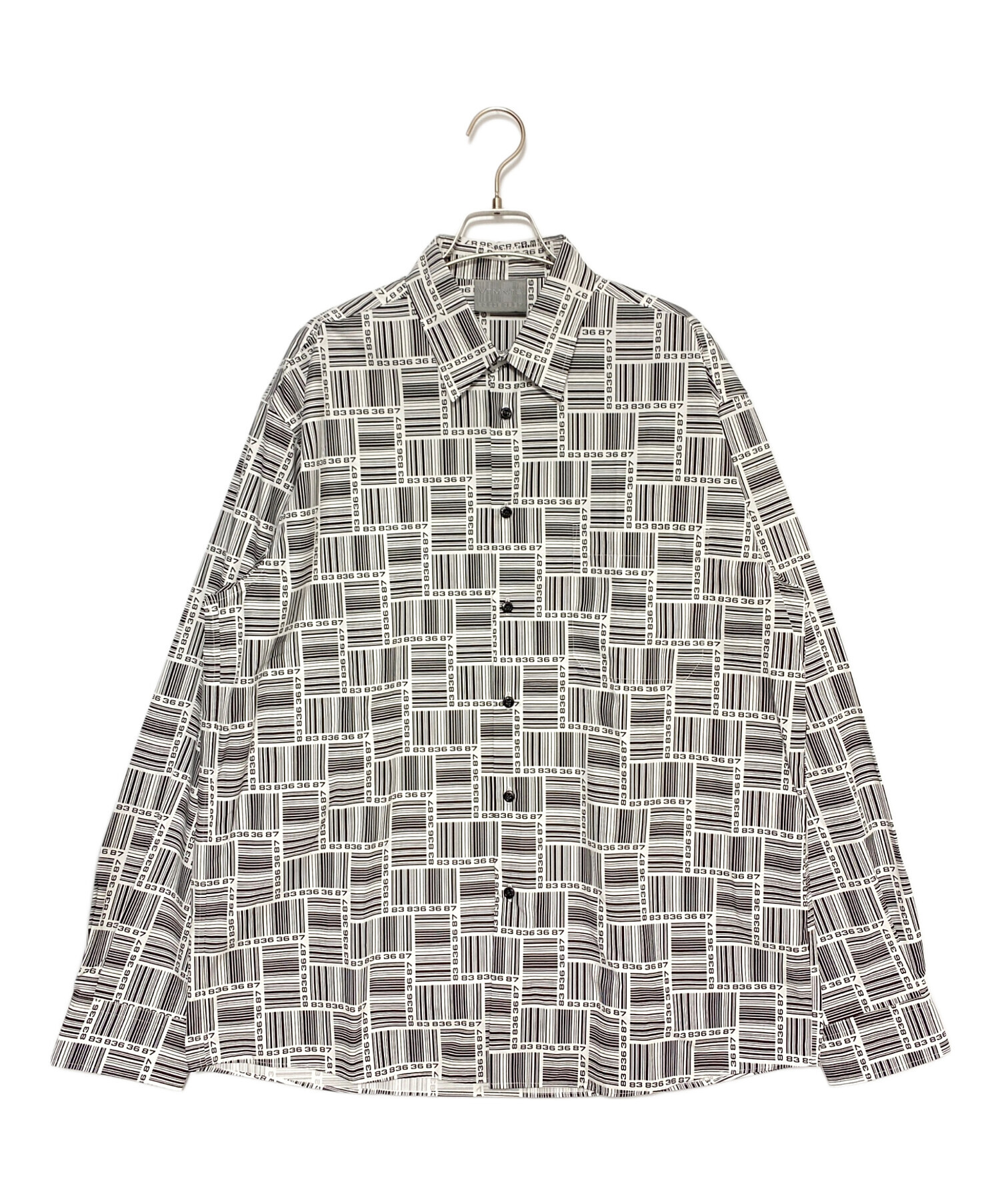 中古・古着通販】VETEMENTS (ヴェトモン) BARCODE MONOGRAM SHIRT