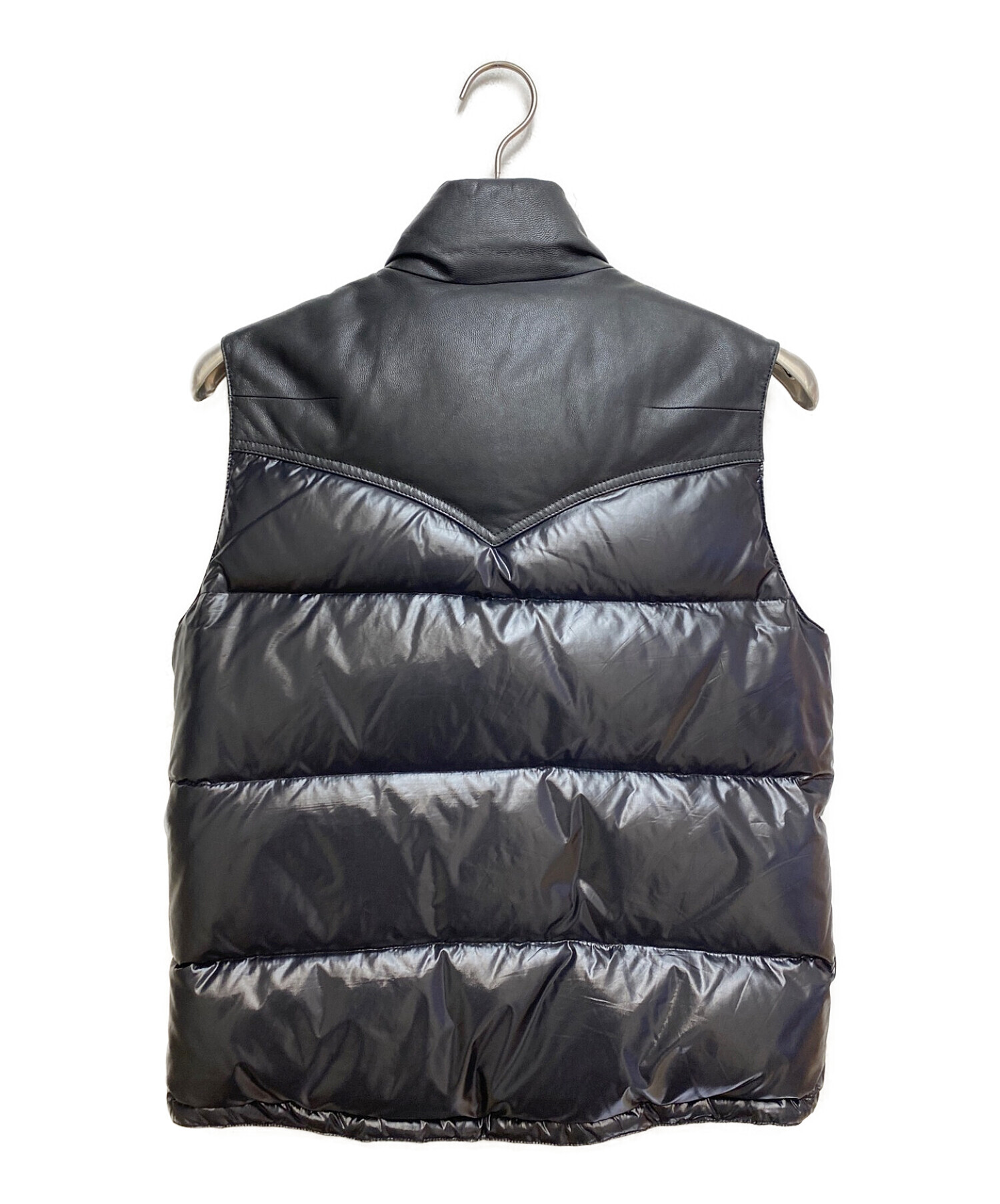 中古・古着通販】NUMBER (N)INE (ナンバーナイン) レザー切替ダウン