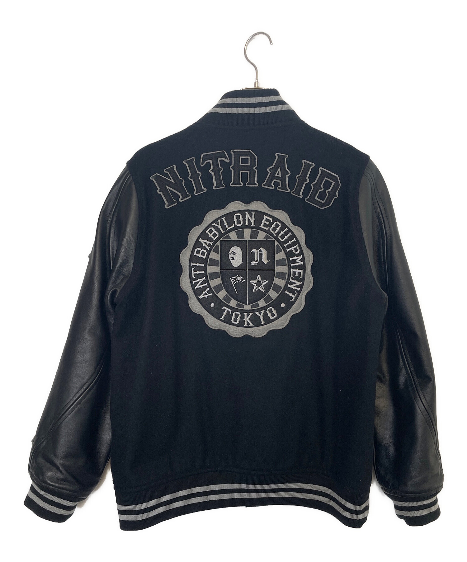 中古・古着通販】NITRAID (ナイトレイド) スタジャン ブラック サイズ