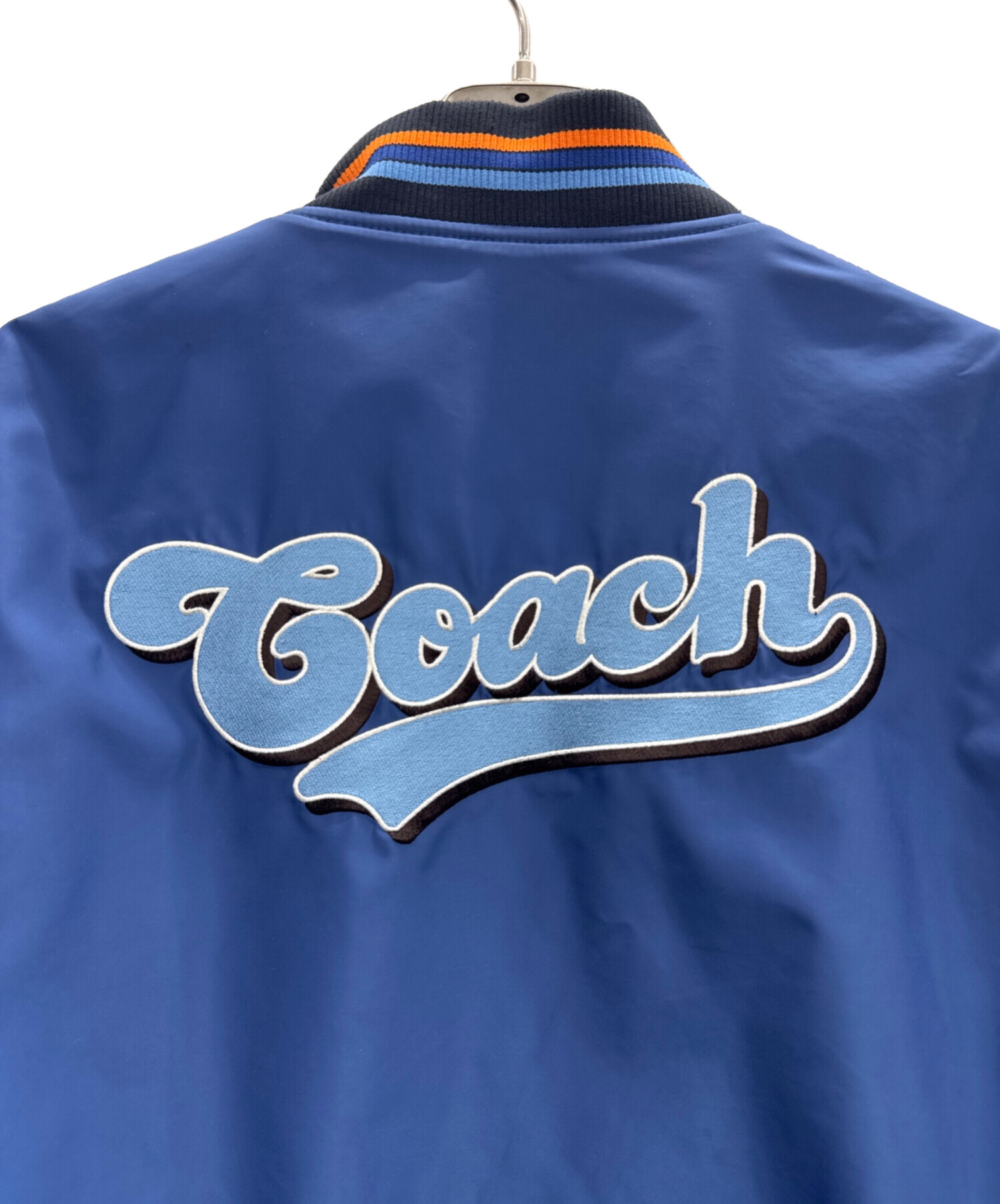 中古・古着通販】COACH (コーチ) スタジャン ブルー サイズ:M