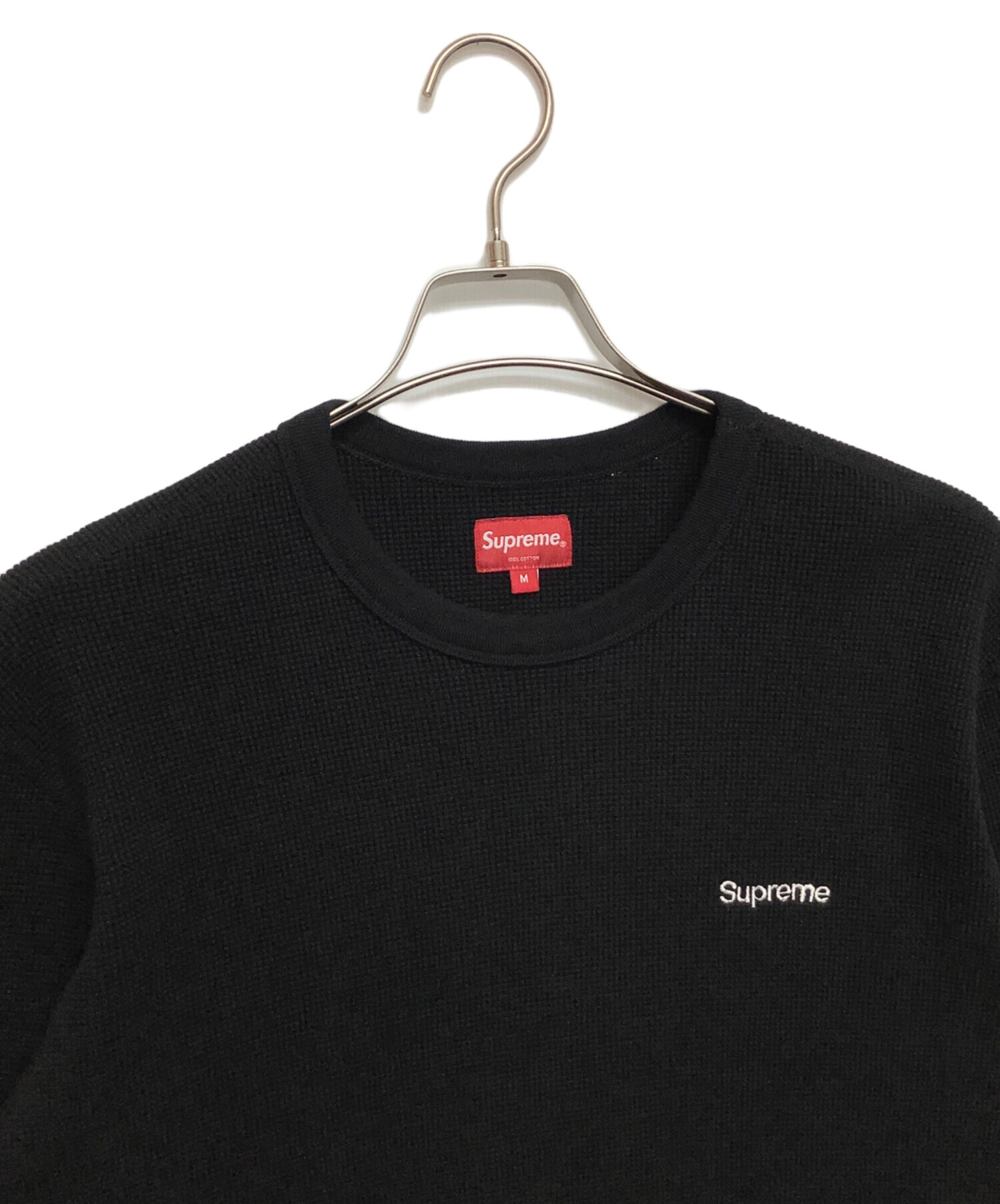 中古・古着通販】SUPREME (シュプリーム) サーマルカットソー ブラック