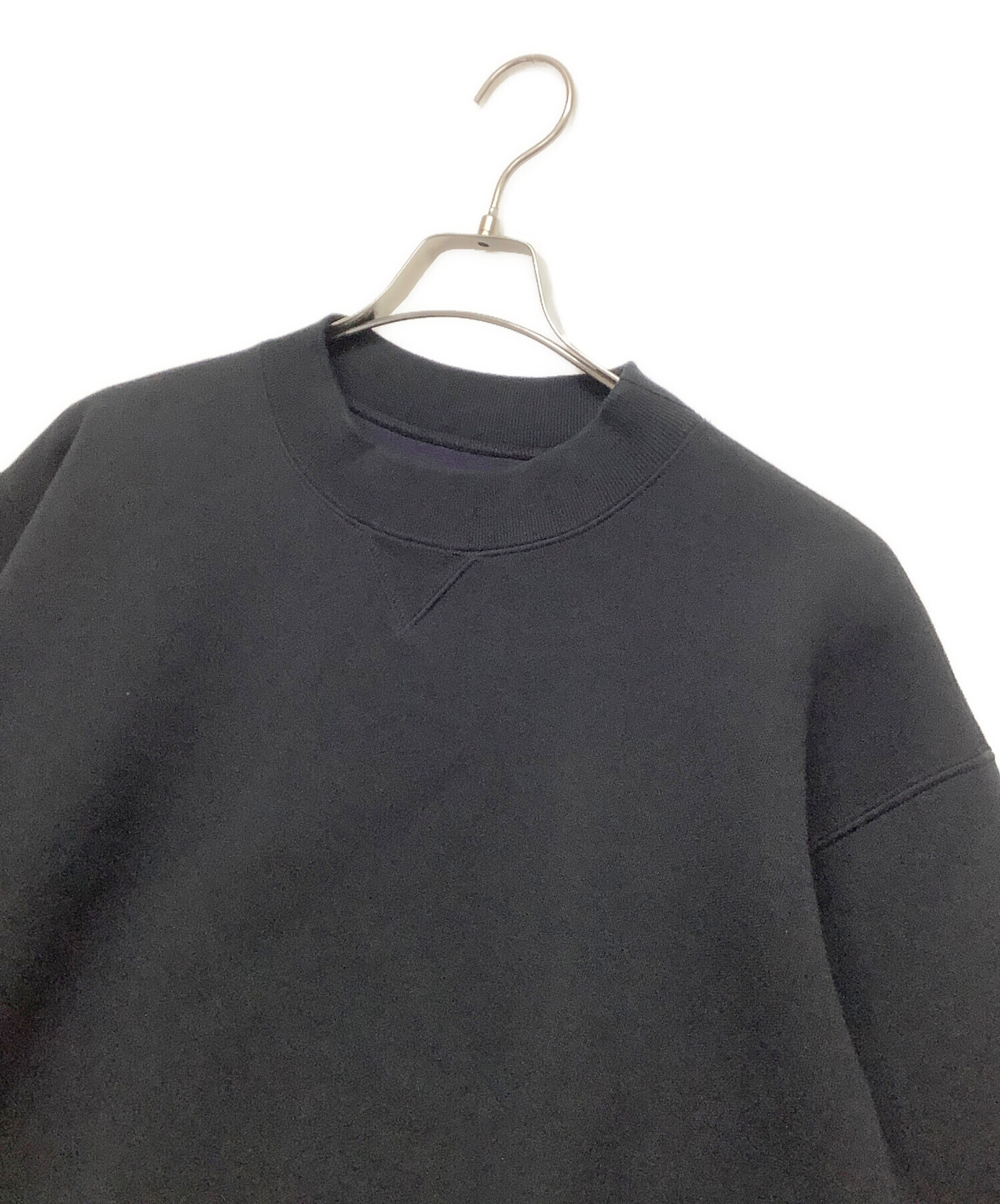 中古・古着通販】sacai (サカイ) スウェット ブラック サイズ:M