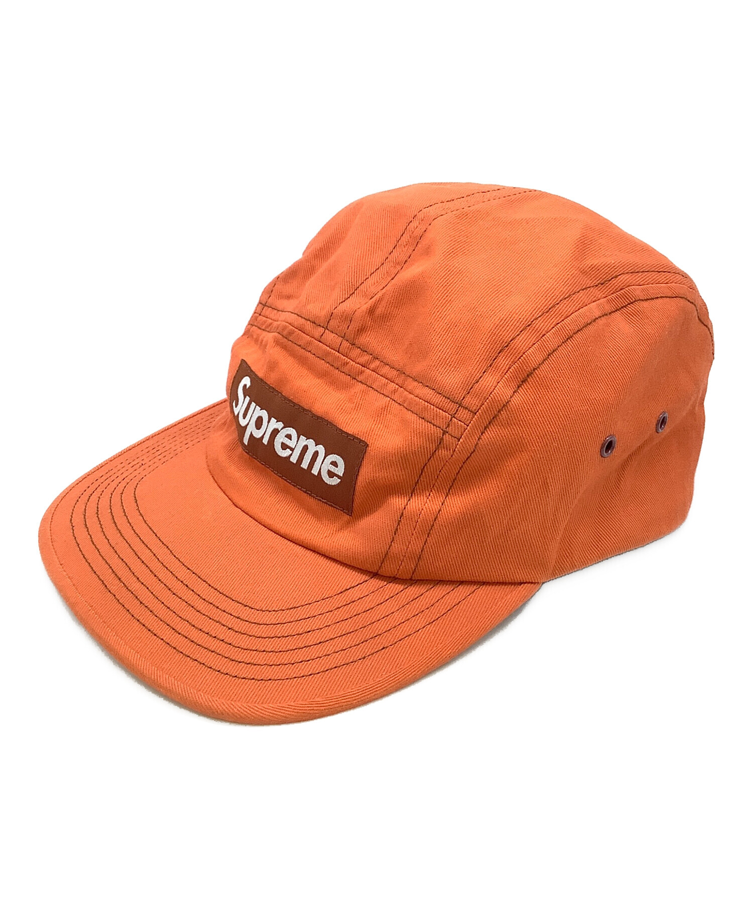 中古・古着通販】SUPREME (シュプリーム) キャップ オレンジ｜ブランド