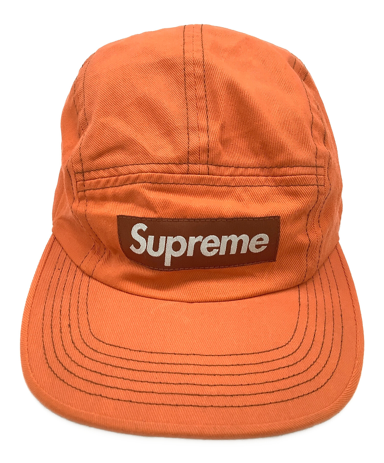 中古・古着通販】SUPREME (シュプリーム) キャップ オレンジ｜ブランド