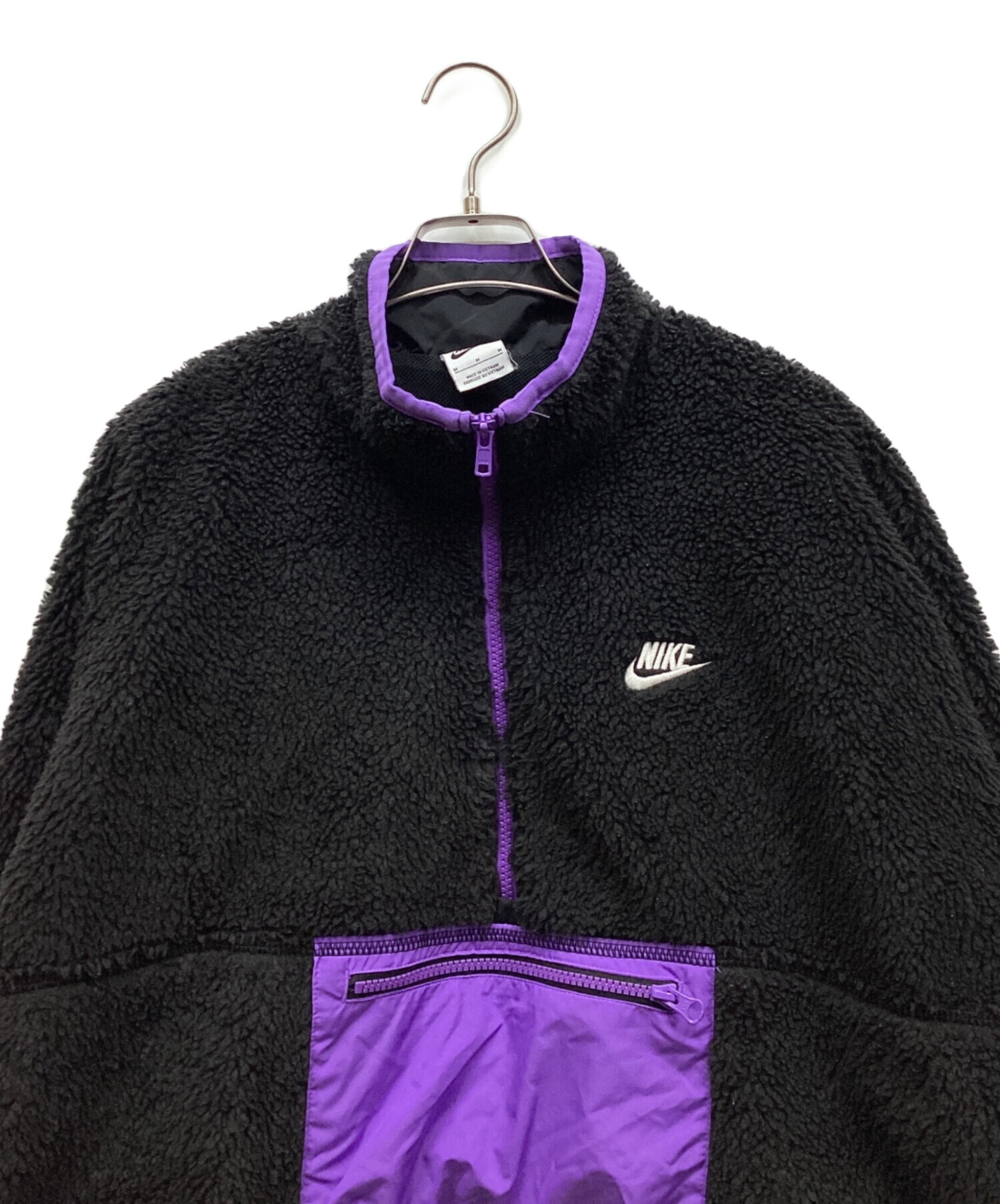 中古・古着通販】NIKE (ナイキ) アノラック ハーフジップフリース